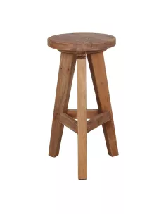 Taburete Alto de Madera STRADA