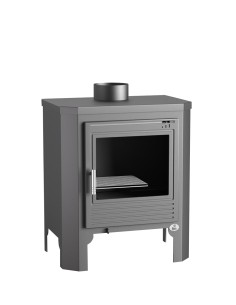 Estufa de Leña con interior de Vermiculita M-101